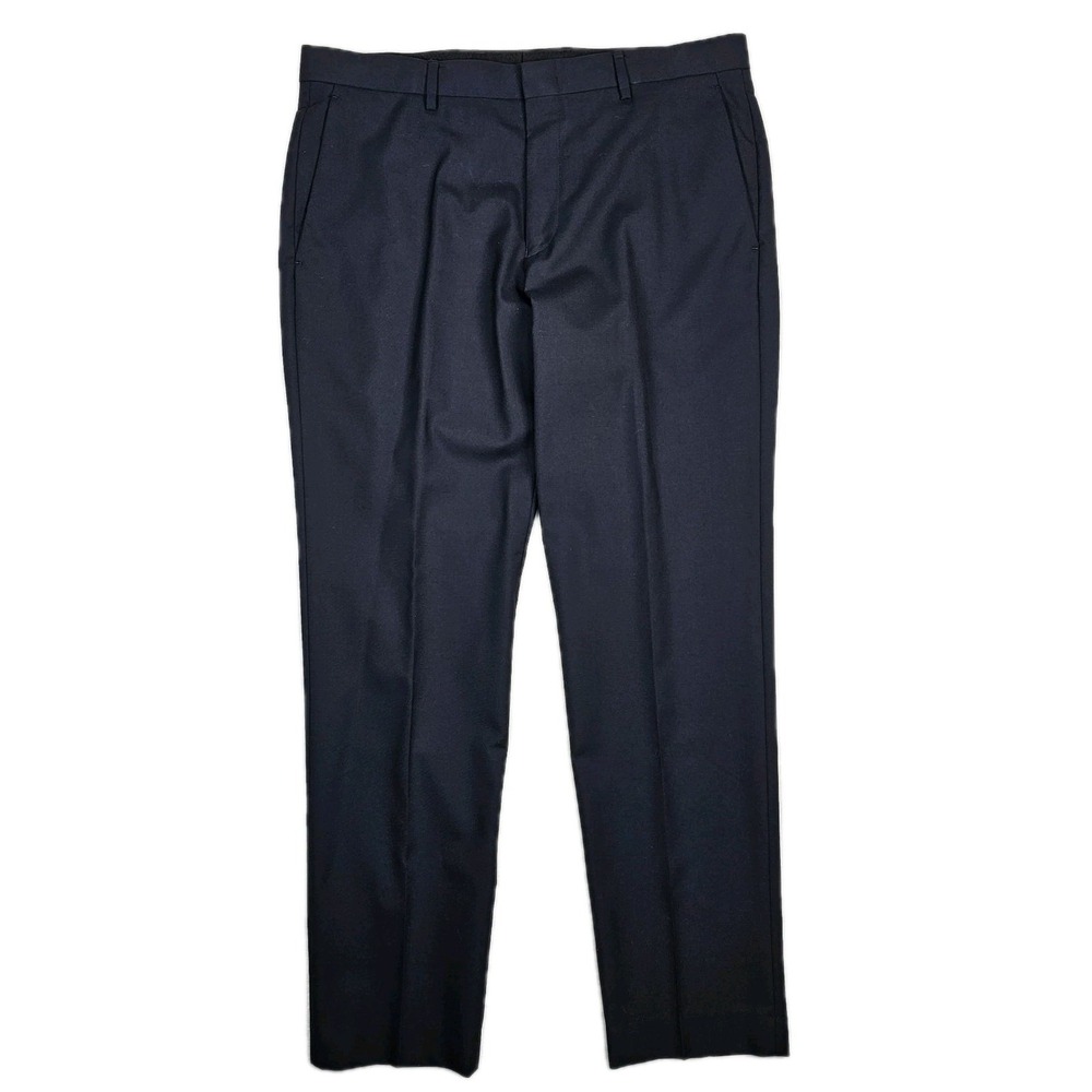 J. CREW Loro Piana Ludlow Slim-fit Suit Pants Men 33x30 Navy Super 120's Italian